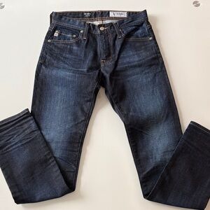 AG The Tellis Modern Slim, Men's Dark Blue Jeans Sz 28